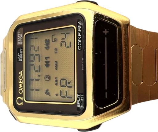 Title: 2042 – Sensor
Brand: Omega
Model: Omega Sensor
Ref: 1640
Category: Sport
Diameter: 34mm
Functions: Kronograf, Dato, Ugedag
Year: 1982
Price: 6995
Condition: 8.5
Dial Color: Sort
Strap: Metal
Case material: Andet
Gender: Unisex
Match: 100.0%
Billedet er ejet af MyWatch (477790) Et Omega ur