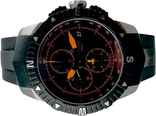 Title: 2092 – T-Navigator Chrono – 2020
Brand: Tissot
Model: Tissot T-Navigator
Ref: T062.427
Category: Sport
Diameter: 45mm
Functions: Kronograf, Dato
Year: 2020
Price: 4995
Condition: 9.0
Dial Color: Sort
Strap: Gummi
Case material: Stål
Gender: Herre
Match: 100.0%
Billedet er ejet af MyWatch (102116) Et Tissot ur