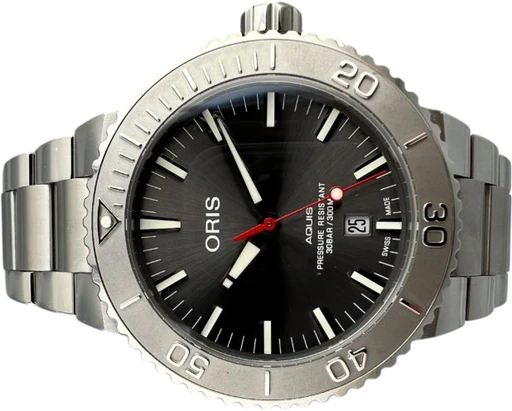 Title: 2149 – Aquis Date – 2022
Brand: Oris
Model: Oris Aquis Date Relief
Ref: 01 733 7730 4153
Category: Dykker
Diameter: 43mm
Functions: Dato
Year: 2022
Price: 12495
Condition: 9.5
Dial Color: Grå
Strap: Metal
Case material: Stål
Gender: Herre
Match: 100.0%
Billedet er ejet af MyWatch (102101) Et Oris ur