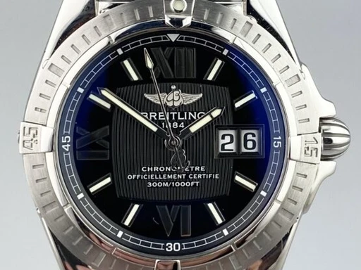 Title: 2192 – Cockpit Big Date
Brand: Breitling
Model: Breitling Cockpit
Ref: A49350
Category: Sport
Diameter: 41mm
Functions: Dato
Year: 2010
Price: 17995
Condition: undefined
Dial Color: Sort
Strap: Læder
Case material: Stål
Gender: Herre
Match: 100.0%
Billedet er ejet af MyWatch (102085) Et Breitling ur