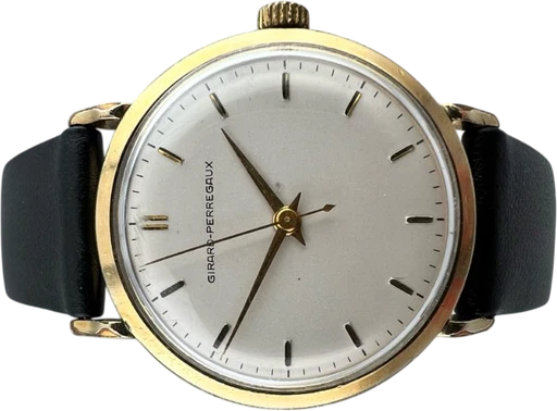 Title: 2147 – Girard Perregaux vintage
Brand: Girard-Perregaux
Model: Girard-Perregaux
Ref: null
Category: Dress
Diameter: 34mm
Functions:
Year: 1970
Price: 4795
Condition: 8.0
Dial Color: Hvid
Strap: Læder
Case material: Guld
Gender: Herre
Match: 100.0%
Billedet er ejet af MyWatch (102102) Et Girard-Perregaux ur
