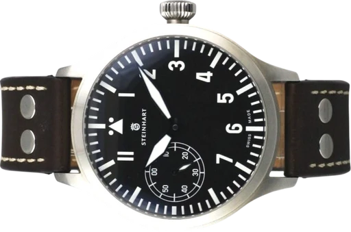 Title: 2175 – Pilot Nav. B Uhr.
Brand: Steinhart
Model: Steinhart Pilot Nav-B-Uhr 47
Ref: Nav. B. Uhr.
Category: Pilot
Diameter: 47mm
Functions: Ugedag
Year: 2017
Price: 3495
Condition: 10.0
Dial Color: Sort
Strap: Læder
Case material: Stål
Gender: Herre
Match: 100.0%
Billedet er ejet af MyWatch (102092) Et Steinhart ur