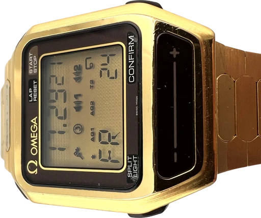 Titel: Sensor
Mærke: Omega
Model: Sensor
Ref.: null
Årgang: 1982
Tilbehør: Boks
Stand: 7.0 (Brugt)
Pris: 6.995 kr.
Diameter: 34mm
Funktioner: Kronograf, Dato
Skivefarve: Sort
Rem: Metal
Kassemateriale: Guld
Kategori: Sport
Køn: Unisex
Match: 100.0%
Billedet ejes af MyWatch (1005256) Et Omega ur
