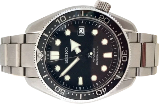 Titel: Prospex Airdiver (Nyhed)
Mærke: Seiko
Model: Prospex Airdiver
Ref.: SPB077J1
Årgang:
Tilbehør: Boks og Papirer
Stand: 9.5 (Brugt)
Pris: 4.995 kr.
Diameter: 44mm
Funktioner: Dato
Skivefarve: Sort
Rem: Metal
Kassemateriale: Stål
Kategori: Dykker
Køn: Herre
Match: 100.0%
Billedet ejes af MyWatch (1005263) Et Seiko ur