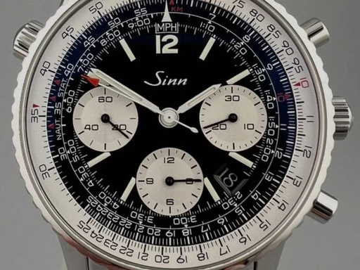 Title: 2214 – 903 ST.
Brand: Sinn
Model: Sinn 903 ST
Ref: 903,042
Category: Racing
Diameter: 41mm
Functions: Kronograf, Dato
Year: 2006
Price: 18995
Condition: undefined
Dial Color: Sort
Strap: Metal
Case material: Stål
Gender: Herre
Match: 100.0%
Billedet er ejet af MyWatch (102077) Et Sinn ur