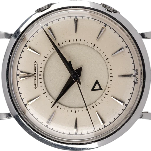 Title: Memovox Vintage
Brand: Jaeger-LeCoultre
Model: Memovox Vintage
Ref: 3151
Category: Dress
Diameter: 35mm
Functions: Kronograf
Year: 1950
Price: 35000
Condition: 9.0
Dial Color: Hvid
Strap: Læder
Case material: Stål
Gender: Herre
Match: 100.0%
Billedet er ejet af Ole Mathiesen (101835) Et Jaeger-LeCoultre ur