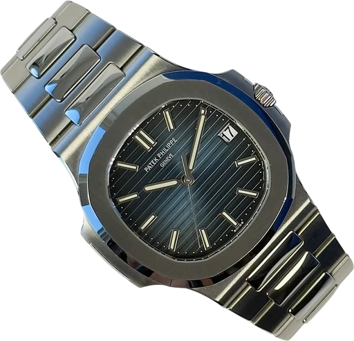 Titel: Nautilus 5711/1A (Nyhed)
Mærke: Patek Philippe
Model: Nautilus
Ref.: 5711/1A
Årgang: 2014
Tilbehør: Boks og Papirer
Stand: 9.0 (Brugt)
Pris: 835.000 kr.
Diameter: 40mm
Funktioner:
Skivefarve: Blå
Rem: Metal
Kassemateriale: Stål
Kategori: Sport
Køn: Herre
Match: 100.0%
Billedet ejes af Stæhr Preowned (1166273) Et Patek Philippe ur