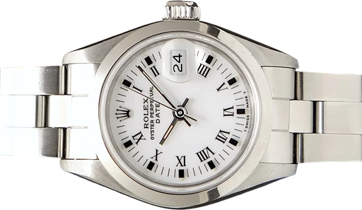 Title: Date 26 mm
Brand: Rolex
Model: Date 26 mm
Ref: 67180
Category: Dress
Diameter: 26mm
Functions: Dato
Year: 1990
Price: 26995
Condition: 9.0
Dial Color: Hvid
Strap: Metal
Case material: Stål
Gender: Dame
Match: 100.0%
Billedet er ejet af TimeToWatch (702163) Et Rolex ur