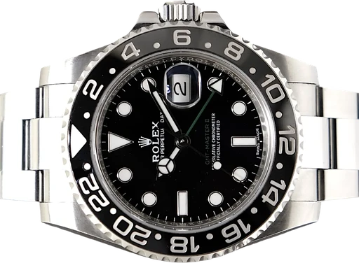 Titel: GMT-Master II
Mærke: Rolex
Model: GMT-Master II
Ref.: 116710LN
Årgang: 2018
Tilbehør: Boks og Papirer
Stand: 9.0 (Brugt)
Pris: 88.995 kr.
Diameter: 40mm
Funktioner: Dato, GMT
Skivefarve: Sort
Rem: Metal
Kassemateriale: Stål
Kategori: Sport
Køn: Herre
Match: 100.0%
Billedet ejes af TimeToWatch (1196849) Et Rolex ur