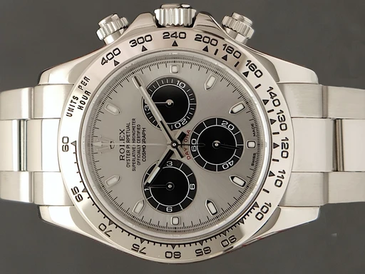 Title: Daytona
Brand: Rolex
Model: Daytona
Ref: 116509
Category: Racing
Diameter: 40mm
Functions: Kronograf
Year: 2008
Price: 249995
Condition: undefined
Dial Color: Grå
Strap: Metal
Case material: Guld
Gender: Herre
Match: 100.0%
Billedet er ejet af TimeToWatch (101959) Et Rolex ur