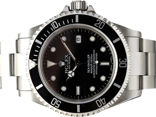 Title: Sea-Dweller
Brand: Rolex
Model: Sea-Dweller
Ref: 16600
Category: Dykker
Diameter: 40mm
Functions: Dato
Year: 2003
Price: 62995
Condition: 9.5
Dial Color: Sort
Strap: Metal
Case material: Stål
Gender: Herre
Match: 100.0%
Billedet er ejet af TimeToWatch (293661) Et Rolex ur
