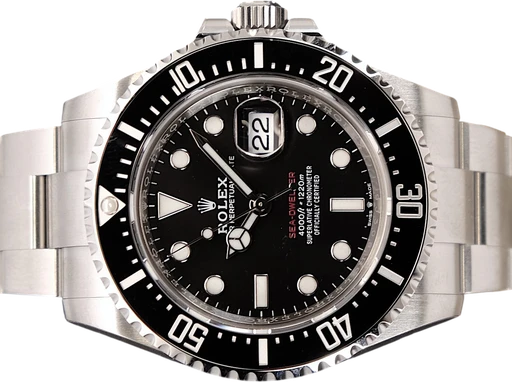 Title: Sea-Dweller 43 (New)
Brand: Rolex
Model: Sea-Dweller 43
Ref: 126600
Category: Dykker
Diameter: 43mm
Functions: Dato
Year: 2021
Price: 79995
Condition: 9.5
Dial Color: Sort
Strap: Metal
Case material: Stål
Gender: Herre
Match: 100.0%
Billedet er ejet af TimeToWatch (652708) Et Rolex ur