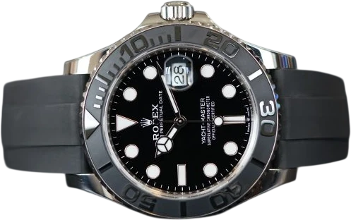 Title: Yacht-Master 226659
Brand: Rolex
Model: Yacht-Master 226659
Ref: 226659
Category: Sport
Diameter: 42mm
Functions: Dato
Year: 2024
Price: 220000
Condition: 9.0
Dial Color: Sort
Strap: Andet
Case material: Andet
Gender: Herre
Match: 100.0%
Billedet er ejet af TimeCollect (785197) Et Rolex ur