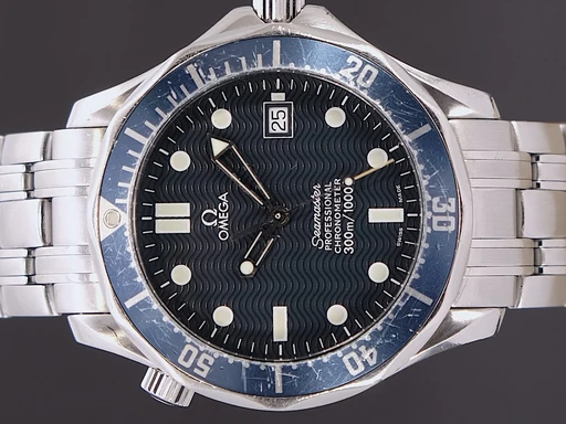 Title: Seamaster 300m
Brand: Omega
Model: Seamaster 300m
Ref: 25318000
Category: Dykker
Diameter: 41mm
Functions: Dato
Year: 2000
Price: 21995
Condition: undefined
Dial Color: Blå
Strap: Metal
Case material: Stål
Gender: Herre
Match: 100.0%
Billedet er ejet af TimeToWatch (101989) Et Omega ur