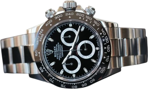 Title: Daytona 116500LN – Dansk AD (New)
Brand: Rolex
Model: Daytona
Ref: 116500LN
Category: Racing
Diameter: 40mm
Functions: Kronograf, Dato
Year: 2023
Price: 185000
Condition: 9.5
Dial Color: Sort
Strap: Metal
Case material: Stål
Gender: Herre
Match: 100.0%
Billedet er ejet af TimeCollect (640174) Et Rolex ur