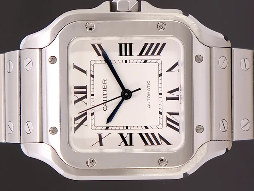 Title: Santos
Brand: Cartier
Model: Santos
Ref: WSSA0029
Category: Dress
Diameter: 42mm
Functions: Dato
Year: 2021
Price: 49995
Condition: 9.5
Dial Color: Hvid
Strap: Metal
Case material: Stål
Gender: Herre
Match: 100.0%
Billedet er ejet af TimeToWatch (471050) Et Cartier ur