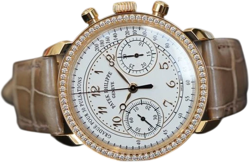 Title: Complications – 7150/250R-001
Brand: Patek Philippe
Model: Complications – 7150/250R-001
Ref: 7150/250R-001
Category: Dress
Diameter: 38mm
Functions: Kronograf
Year: 2021
Price: 329000
Condition: 10.0
Dial Color: Hvid
Strap: Læder
Case material: Guld
Gender: Herre
Match: 100.0%
Billedet er ejet af TimeCollect (767412) Et Patek Philippe ur