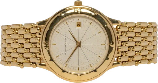 Title: Meridian, Guld
Brand: Audemars Piguet
Model: Meridian
Ref: c-452013
Category: Dress
Diameter: nullmm
Functions: Dato
Year:
Price: 59900
Condition: 7.0
Dial Color: Hvid
Strap: Andet
Case material: Guld
Gender: Herre
Match: 100.0%
Billedet er ejet af Urhandleren (102589) Et Audemars Piguet ur