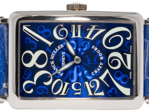 Title: Long Island Crazy Hours, Blå, Hvidguld, Læder
Brand: Franck Muller
Model: Long Island Crazy Hours
Ref: 1200CH
Category: Dress
Diameter: nullmm
Functions: Dato
Year: 2021
Price: 119900
Condition: undefined
Dial Color: Blå
Strap: Læder
Case material: Guld
Gender: Herre
Match: 100.0%
Billedet er ejet af Urhandleren (102529) Et Franck Muller ur