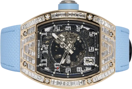 Title: RM010, Customized Baguette
Brand: Richard Mille
Model: RM010
Ref: RM010
Category: Skeleton
Diameter: 48mm
Functions: Dato
Year: 2025
Price:
Condition: 10.0
Dial Color: Sort
Strap: Andet
Case material: Guld
Gender: Herre
Match: 100.0%
Billedet er ejet af Urhandleren (433133) Et Richard Mille ur