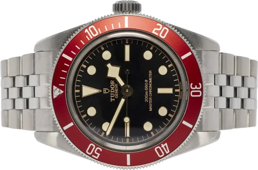 Title: Black Bay 41, Sort, Rød, Stål, Five-Link (New)
Brand: Tudor
Model: Black Bay
Ref: 7941A1A0RU
Category: Dykker
Diameter: 41mm
Functions: Dato
Year: 2024
Price: 34900
Condition: 7.5
Dial Color: Sort
Strap: Metal
Case material: Stål
Gender: Herre
Match: 100.0%
Billedet er ejet af Urhandleren (818265) Et Tudor ur