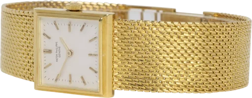 Titel: Carrée 21, hvidguld, mesh (Nyhed)
Mærke: Patek Philippe
Model: Carrée
Ref.: 3315
Årgang: 1960
Tilbehør: Papirer
Pris: 99.900 kr.
Diameter: 21mm
Funktioner:
Skivefarve: Hvid
Rem: Metal
Kassemateriale: Guld
Kategori: Dress
Køn: Dame
Match: 100.0%
Billedet ejes af Urhandleren (1205083) Et Patek Philippe ur