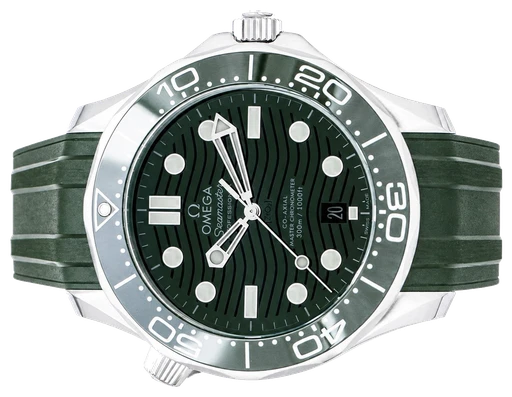 Titel: Seamaster Diver 300 210.32.42.20.10.001
Mærke: Omega
Model: Seamaster Diver 300
Ref.: 210.32.42.20.10.001
Årgang: 2024
Tilbehør: Boks og Papirer
Stand: 10.0 (Nyt)
Pris: 39.500 kr.
Diameter: 42mm
Funktioner: Dato
Skivefarve: Grøn
Rem: Gummi
Kassemateriale: Stål
Kategori: Dykker
Køn: Herre
Match: 100.0%
Billedet ejes af Urbørsen (102247) Et Omega ur