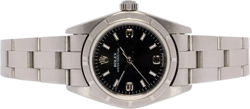 Title: Oyster Perpetual 26, Sort, Stål, Oyster
Brand: Rolex
Model: Oyster Perpetual
Ref: 76080
Category: Dress
Diameter: 26mm
Functions:
Year:
Price: 29900
Condition: 7.0
Dial Color: Sort
Strap: Metal
Case material: Stål
Gender: Dame
Match: 100.0%
Billedet er ejet af Urhandleren (102682) Et Rolex ur