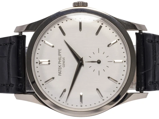 Title: Calatrava 38, Sølv, Hvidguld, Læder
Brand: Patek Philippe
Model: Calatrava, ref. 5196G-001
Ref: 5196G-001
Category: Dress
Diameter: 38mm
Functions: 
Year: 2007
Price: 199900
Condition: undefined
Dial Color: Sølv
Strap: Læder
Case material: Guld
Gender: Herre
Match: 100.0%
Billedet er ejet af Urhandleren (102506) Et Patek Philippe ur