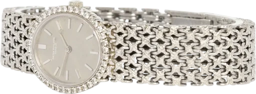 Titel: Ellipse 21×24, Sølv, Diamant, Hvidguld (Nyhed)
Mærke: Patek Philippe
Model: Patek Philippe Ellipse
Ref.: 4178/2
Årgang:
Tilbehør: Boks og Papirer
Pris: 114.900 kr.
Diameter:
Funktioner:
Skivefarve: Sølv
Rem: Metal
Kassemateriale: Guld
Kategori: Dress
Køn: Unisex
Match: 100.0%
Billedet ejes af Urhandleren (1121140) Et Patek Philippe ur