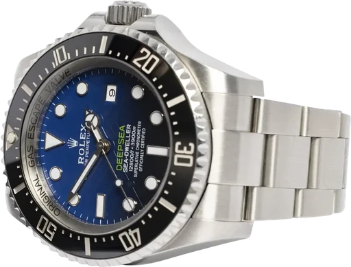Titel: Sea-Dweller Deepsea 44, D-Blue, Stål, Oyster (Nyhed)
Mærke: Rolex
Model: Deepsea
Ref.: 126660
Årgang: 2018
Tilbehør: Boks og Papirer
Stand: 7.0 (Brugt)
Pris: 94.900 kr.
Diameter: 44mm
Funktioner: Dato
Skivefarve: Blå
Rem: Metal
Kassemateriale: Stål
Kategori: Dykker
Køn: Herre
Match: 100.0%
Billedet ejes af Urhandleren (1053286) Et Rolex ur