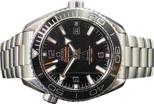 Titel: Seamaster Planet Ocean 600 43,5 mm (Nyhed)
Mærke: Omega
Model: Seamaster Planet Ocean 600M
Ref.: 215.30.44.21.01.001
Årgang: 2022
Tilbehør: Boks og Papirer
Stand: 9.0 (Brugt)
Pris: 36.900 kr.
Diameter: 43mm
Funktioner: Dato
Skivefarve: Sort
Rem: Metal
Kassemateriale: Stål
Kategori: Dykker
Køn: Herre
Match: 100.0%
Billedet ejes af WatchMania (1203392) Et Omega ur