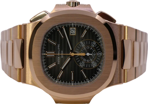 Titel: Nautilus 5980/1R-001 – Like New 05/2023
Mærke: Patek Philippe
Model: Nautilus
Ref.: 5980/1R-001
Kategori: Sport
Diameter: 40mm
Funktioner: Dato, Kronograf
Årgang: 2023
Pris: 1430000
Stand: 9.8 (Brugt)
Skivefarve: Brun
Rem: Metal
Kassemateriale: Guld
Køn: Herre
Match: 100.0%
Billedet ejes af WeWatches (916474) Et Patek Philippe ur