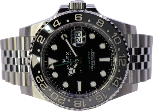 Title: Gmt-Master II 126710Grnr – Like New (Bruce Wayne) (New)
Brand: Rolex
Model: GMT - Master II
Ref: 126710GRNR
Category: Sport
Diameter: 40mm
Functions: Dato, GMT
Year: 2025
Price: 134000
Condition: 9.7
Dial Color: Sort
Strap: Metal
Case material: Stål
Gender: Herre
Match: 100.0%
Billedet er ejet af WeWatches (652878) Et Rolex ur