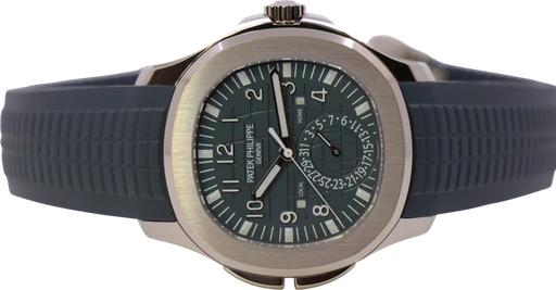 Titel: Aquanaut 5164G-001 – New 05/2026 (Nyhed)
Mærke: Patek Philippe
Model: Aquanaut
Ref.: 5164G-001
Kategori: Sport
Diameter: 41mm
Funktioner: Dato, GMT
Årgang: 2026
Pris: 1060000
Stand: 10.0 (Nyt)
Skivefarve: Blå
Rem: Andet
Kassemateriale: Guld
Køn: Herre
Match: 100.0%
Billedet ejes af WeWatches (969111) Et Patek Philippe ur