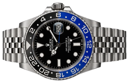 Titel: GMT-Master II 126710BLNR Batgirl
Mærke: Rolex
Model: GMT-Master II
Ref.: 126710BLNR
Årgang: 2019
Tilbehør: Boks og Papirer
Stand: 8.0 (Brugt)
Pris: 114.000 kr.
Diameter: 40mm
Funktioner: GMT, Dato
Skivefarve: Sort
Rem: Metal
Kassemateriale: Stål
Kategori: Sport
Køn: Herre
Match: 100.0%
Billedet ejes af Wine & Watches (769780) Et Rolex ur