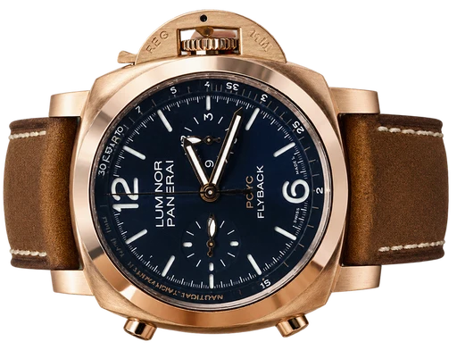 Titel: Luminor Yachts Challenge Goldtech PAM01020
Mærke: Panerai
Model: Luminor Yachts Challenge Goldtech
Ref.: PAM01020
Årgang: 2019
Tilbehør:
Stand: 7.5 (Brugt)
Pris: 149.000 kr.
Diameter: 44mm
Funktioner: Dato
Skivefarve: Blå
Rem: Læder
Kassemateriale: Guld
Kategori: Sport
Køn: Herre
Match: 100.0%
Billedet ejes af Wine & Watches (102149) Et Panerai ur