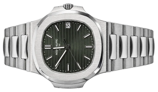 Titel: Nautilus 5711/1A-014
Mærke: Patek Philippe
Model: Nautilus
Ref.: 5711/1A-014
Årgang: 2021
Tilbehør: Boks og Papirer
Stand: 10.0 (Nyt)
Pris: 1.950.000 kr.
Diameter: 40mm
Funktioner: Dato
Skivefarve: Grøn
Rem: Metal
Kassemateriale: Stål
Kategori: Sport
Køn: Herre
Match: 100.0%
Billedet ejes af Wine & Watches (923030) Et Patek Philippe ur