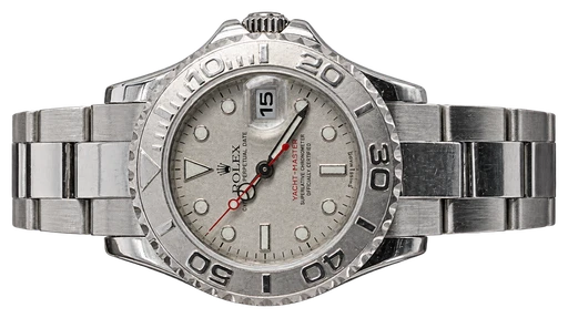 Titel: Yacht-Master 169622 med sølvgrå skive
Mærke: Rolex
Model: Yacht-Master
Ref.: 169622
Årgang:
Tilbehør:
Stand: 8.5 (Brugt)
Pris: 36.500 kr.
Diameter: 29mm
Funktioner: Dato
Skivefarve: Grå
Rem: Metal
Kassemateriale: Andet
Kategori: Sport
Køn: Dame
Match: 100.0%
Billedet ejes af Wine & Watches (877266) Et Rolex ur