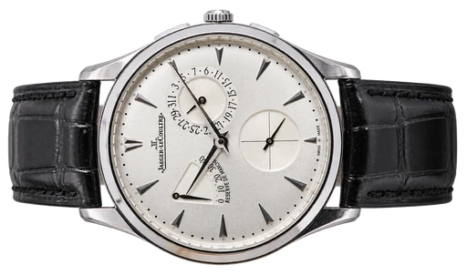 Titel: Master Ultra Thin Réserve de Marche
Mærke: Jaeger-LeCoultre
Model: Master Ultra Thin Réserve de Marche
Ref.: Q1378420
Årgang: 2016
Tilbehør:
Stand: 8.5 (Brugt)
Pris: 44.000 kr.
Diameter: 39mm
Funktioner: Dato
Skivefarve: Sølv
Rem: Læder
Kassemateriale: Stål
Kategori: Dress
Køn: Herre
Match: 100.0%
Billedet ejes af Wine & Watches (699926) Et Jaeger-LeCoultre ur